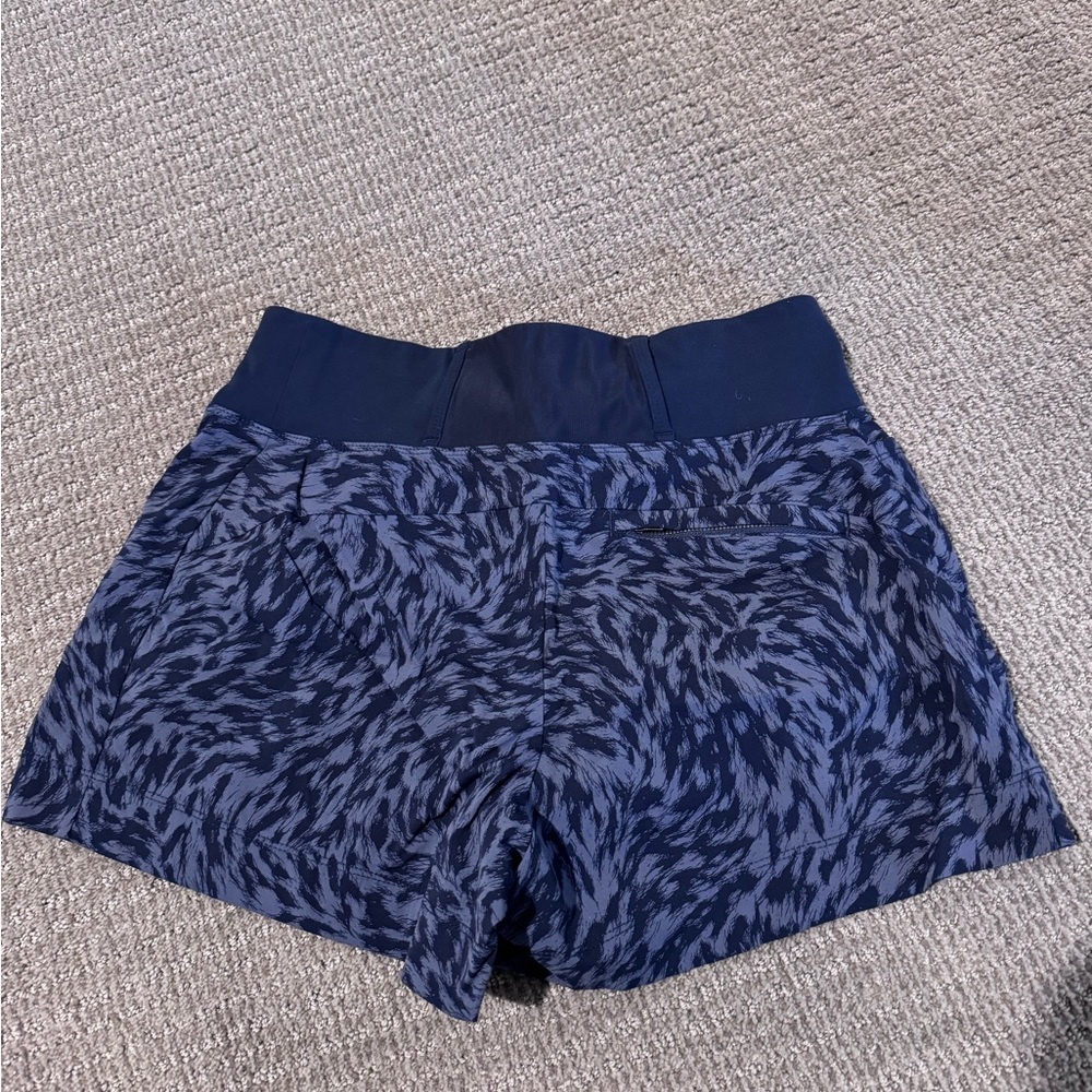 Athleta Blue Patterned Running Short - image 2